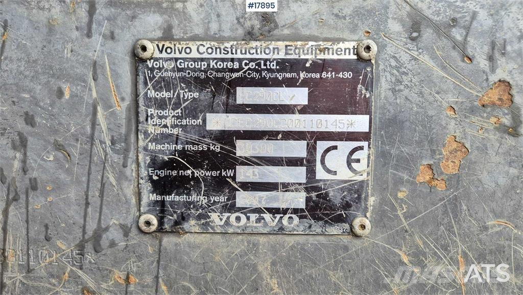 Volvo EC 290 CL Escavatori cingolati