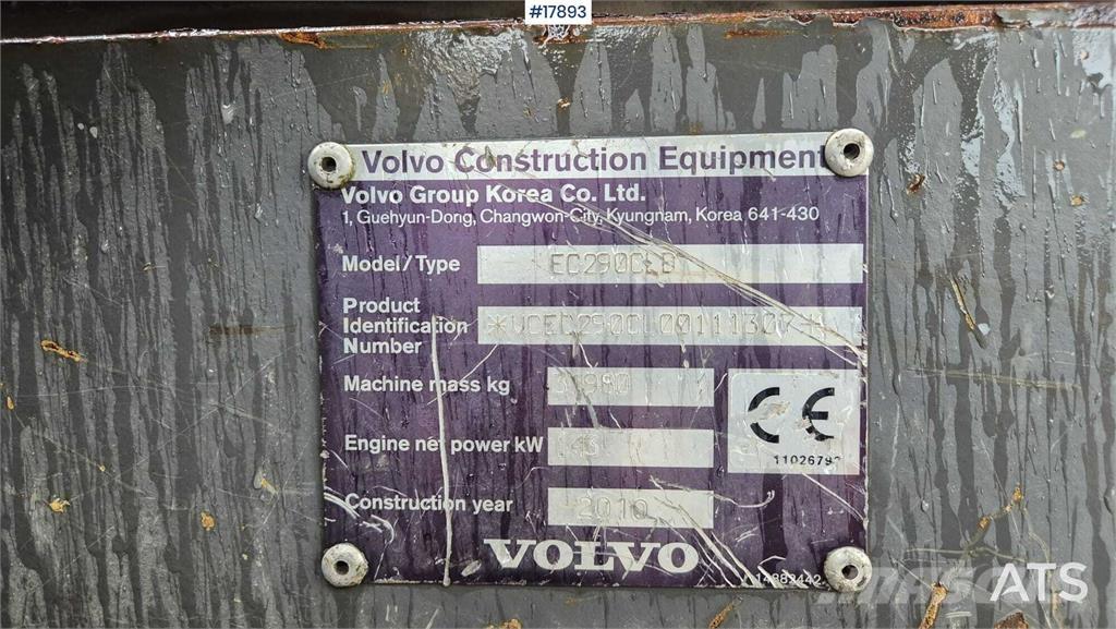 Volvo EC 290 CLD Escavatori cingolati