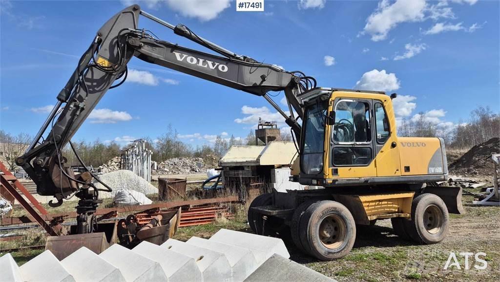 Volvo EW160B Escavatori gommati