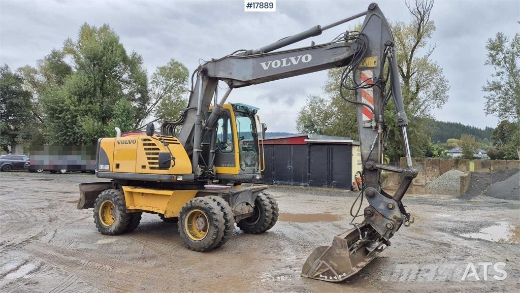 Volvo EW160B Escavatori gommati