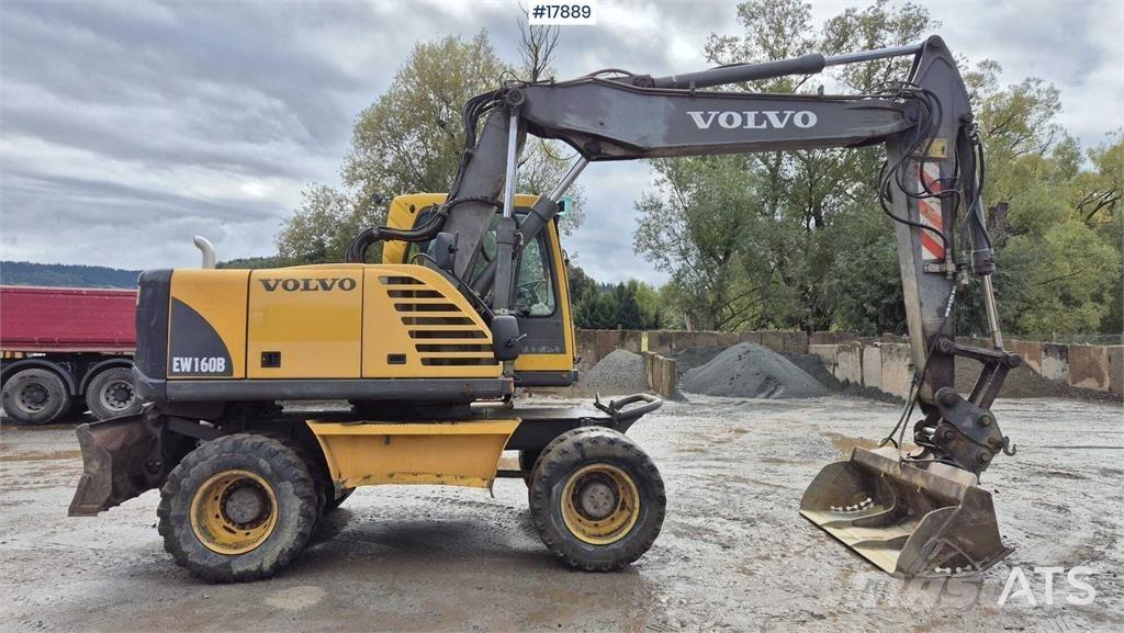 Volvo EW160B Escavatori gommati