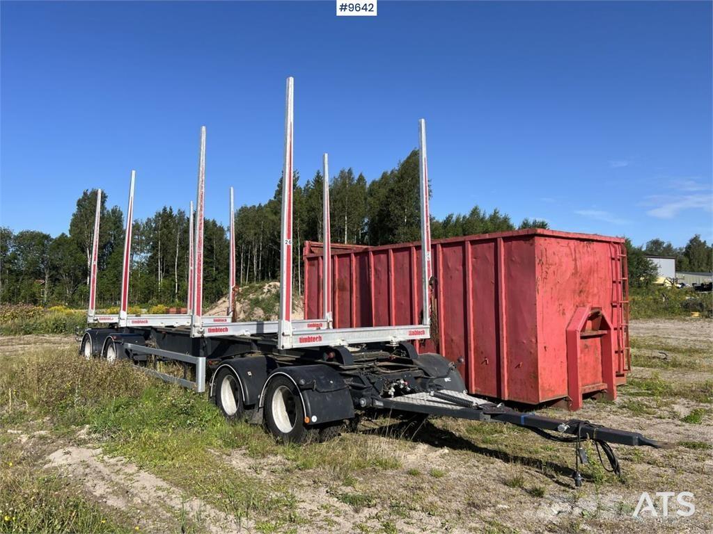 AM TRAILER SF4-S Semirimorchi per legno