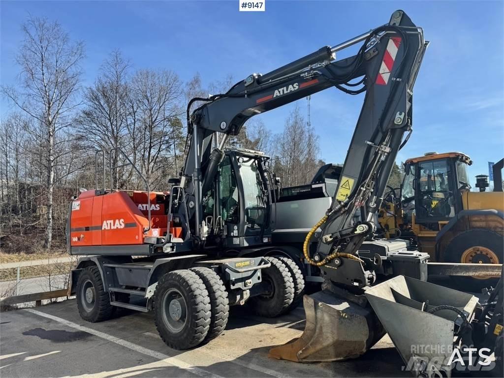 Atlas 160W Escavatori gommati
