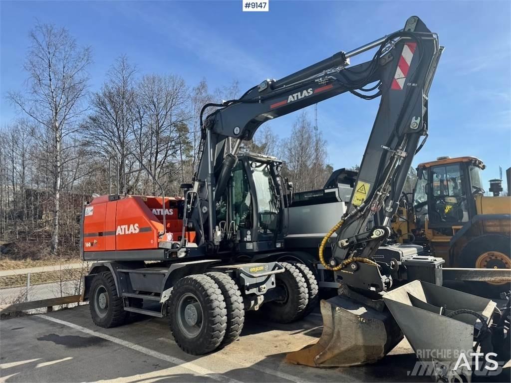 Atlas 160W Escavatori gommati