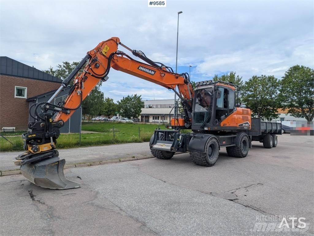 Doosan DX160W-7 Escavatori gommati