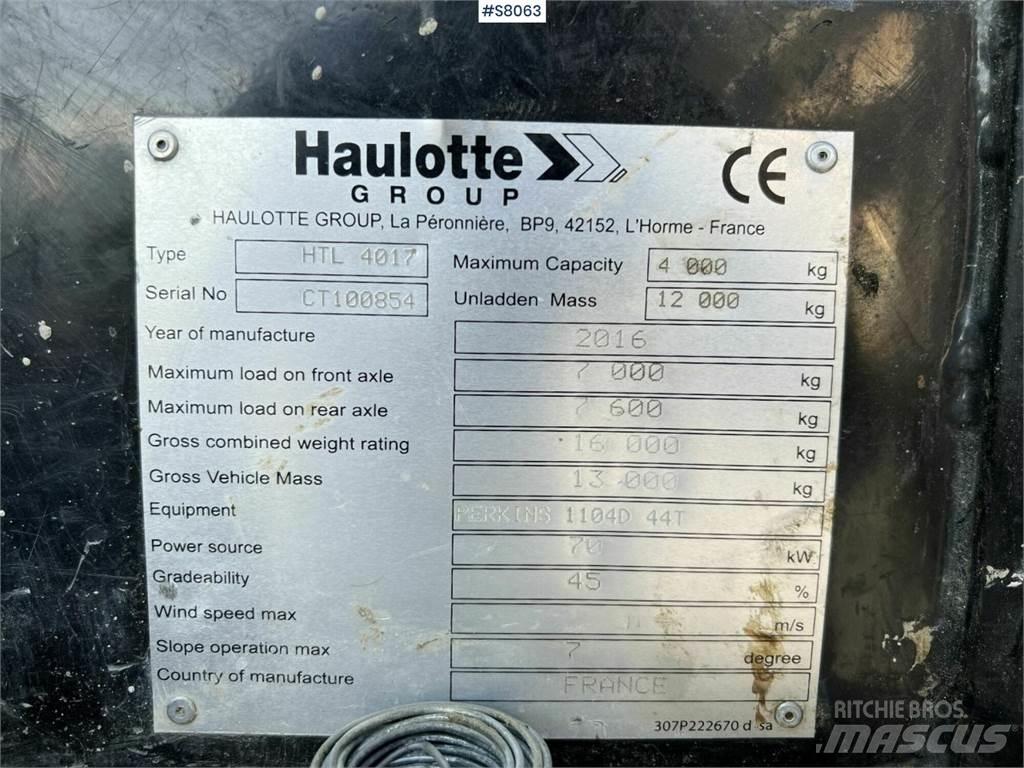 Haulotte HTL4017 Sollevatori telescopici