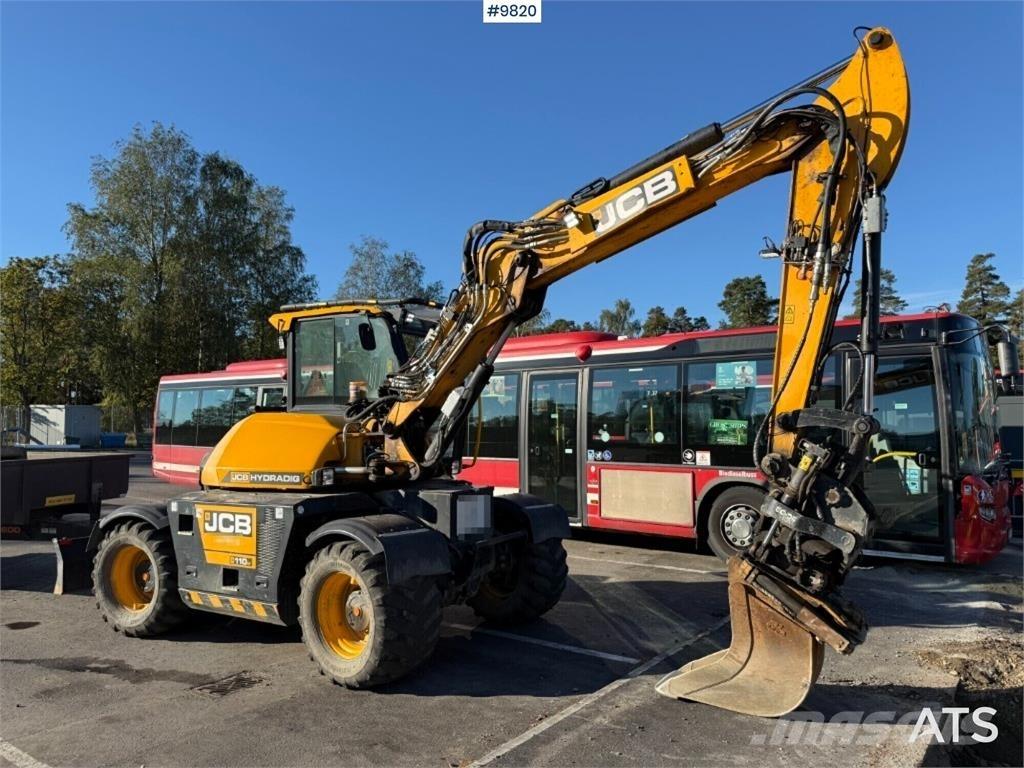 JCB Hydradig 110W Escavatori gommati