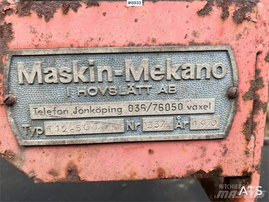  Maskinmekano T12-50T Altri componenti