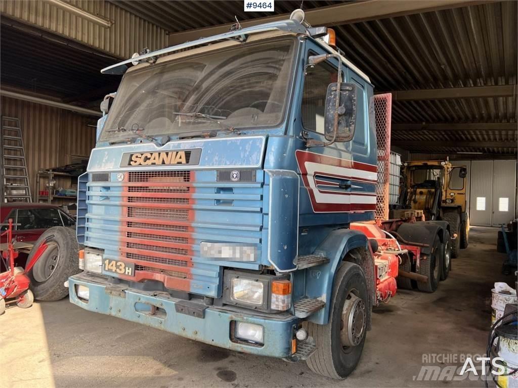 Scania R143 Camion con gancio di sollevamento
