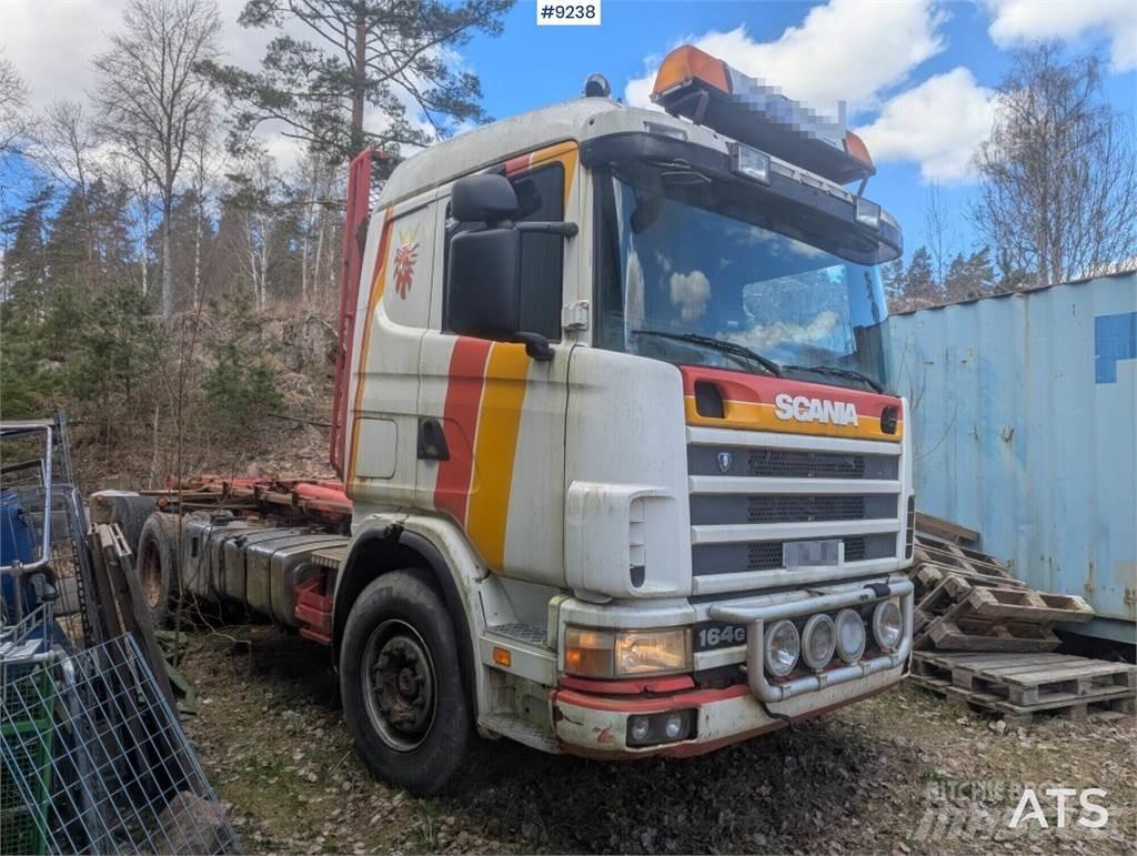 Scania R164GB6X2NZ580 Camion con gancio di sollevamento