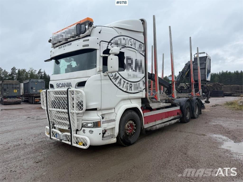 Scania R520 Camion trasporto legname