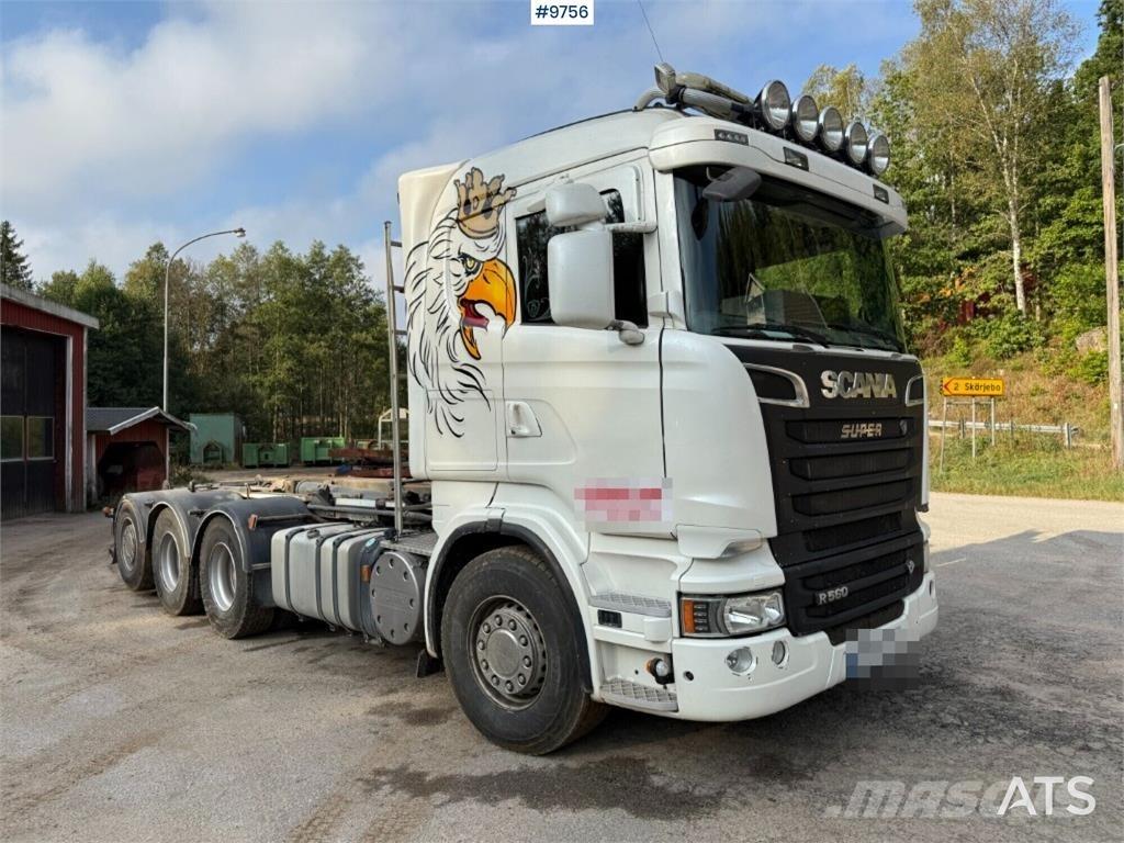 Scania R560 8X4 Camion con gancio di sollevamento