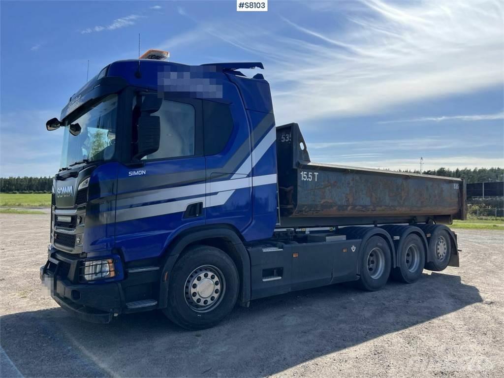 Scania R580 Camion con gancio di sollevamento