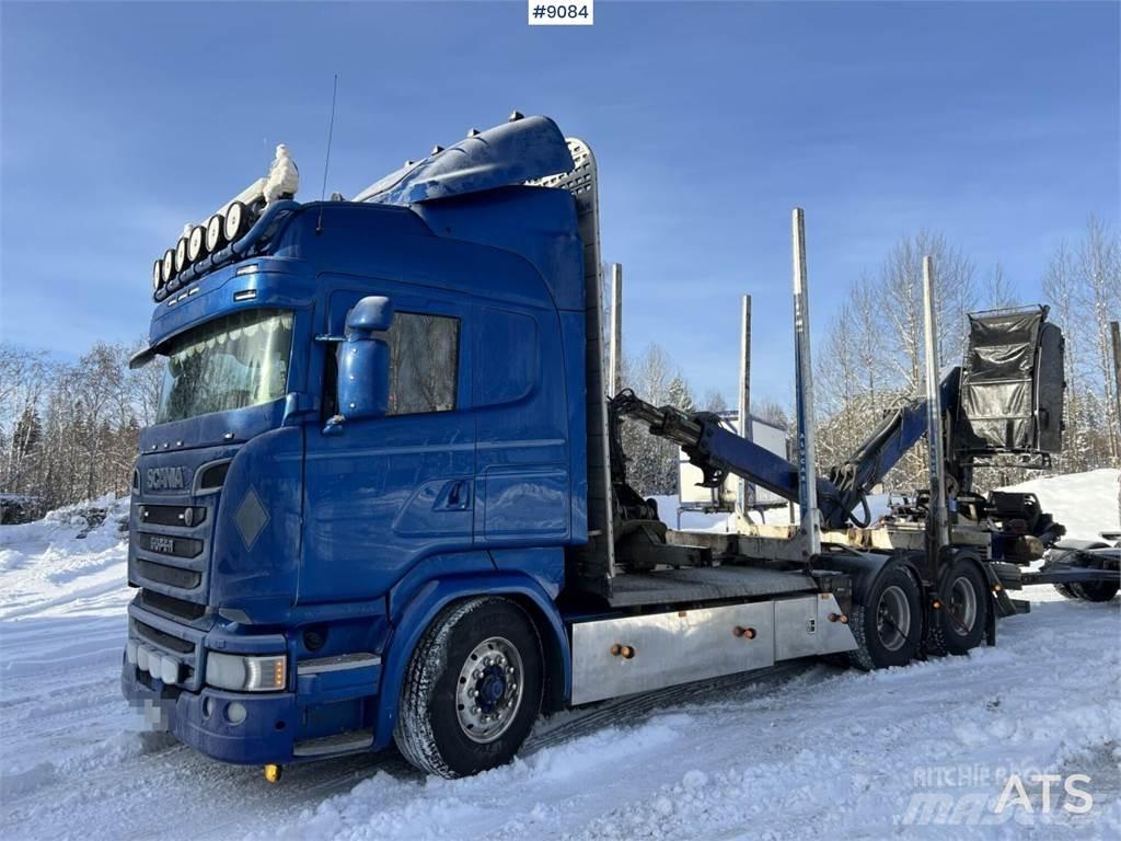 Scania R580 6X4 Camion trasporto legname