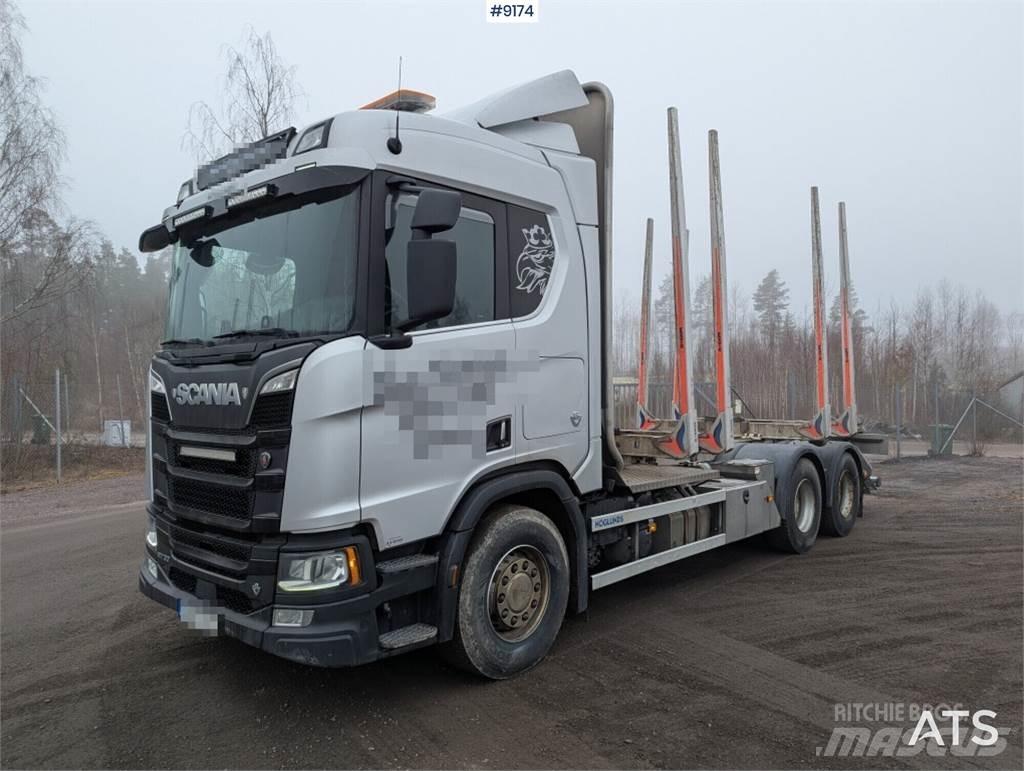 Scania R730 Camion trasporto legname
