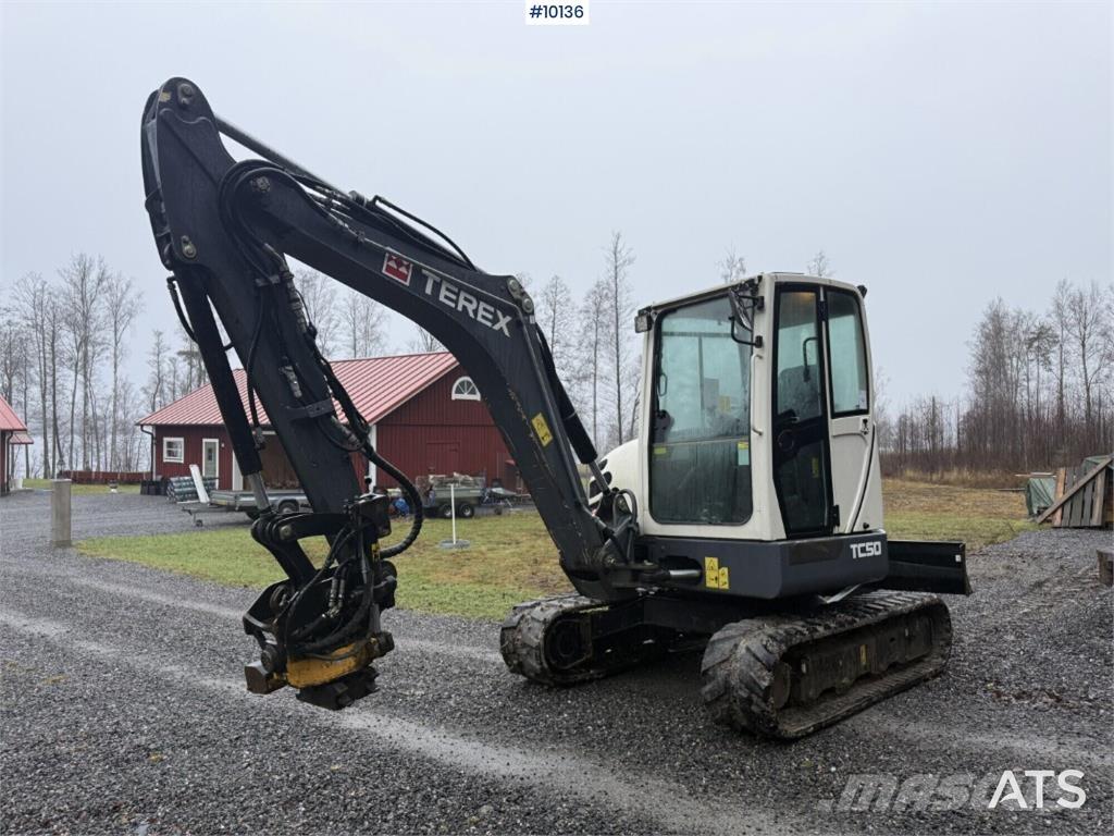 Terex TC50 Escavatori cingolati