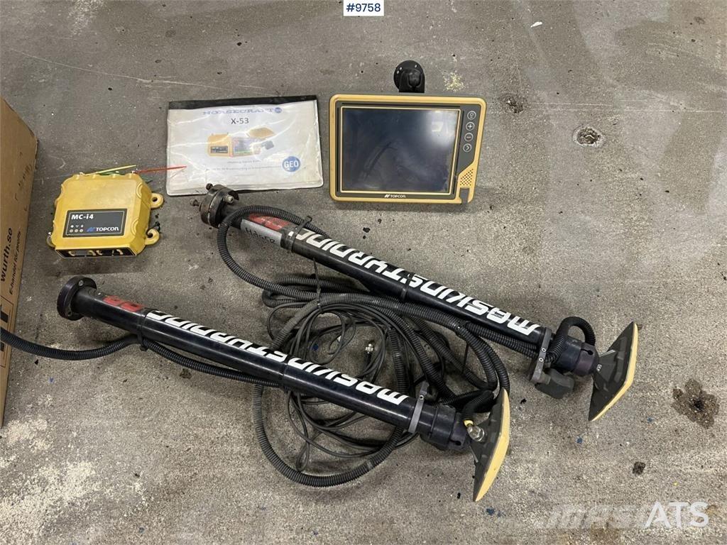 Topcon X-53 Retroescavatori