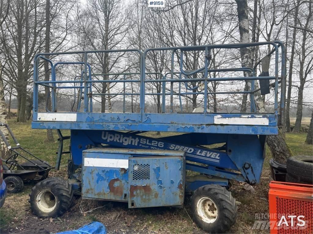 UpRight SL26 Piattaforme cingolate, Piattaforme a ragno e Montacarichi
