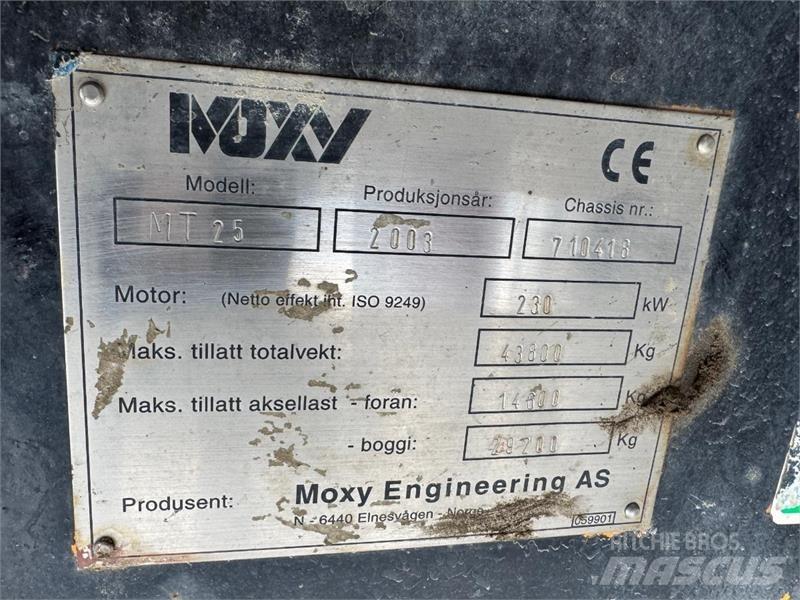 Moxy MT-25 Mini dumper