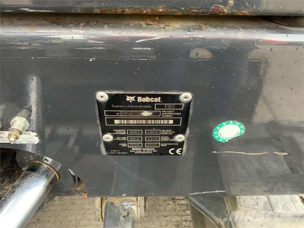 Bobcat E50 Escavatori cingolati