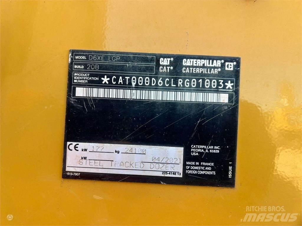 CAT D6XE Dozer cingolati