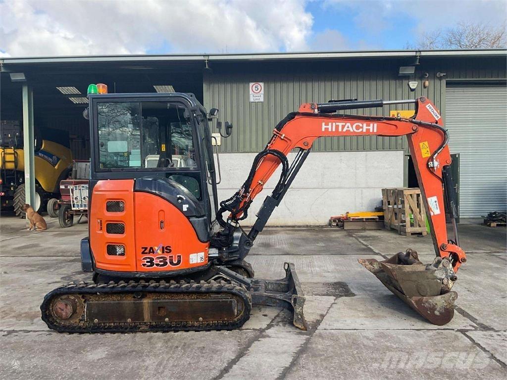 Hitachi Zaxis 33U Escavatori cingolati