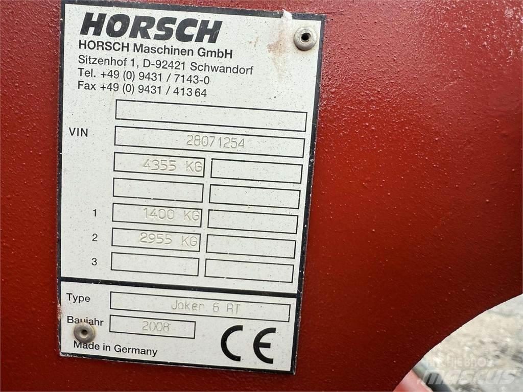 Horsch Joker 6RT Frangizolle