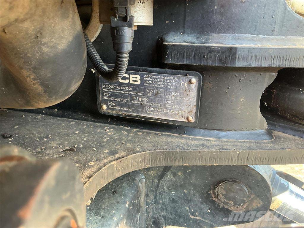 JCB 48Z-1 Escavatori cingolati