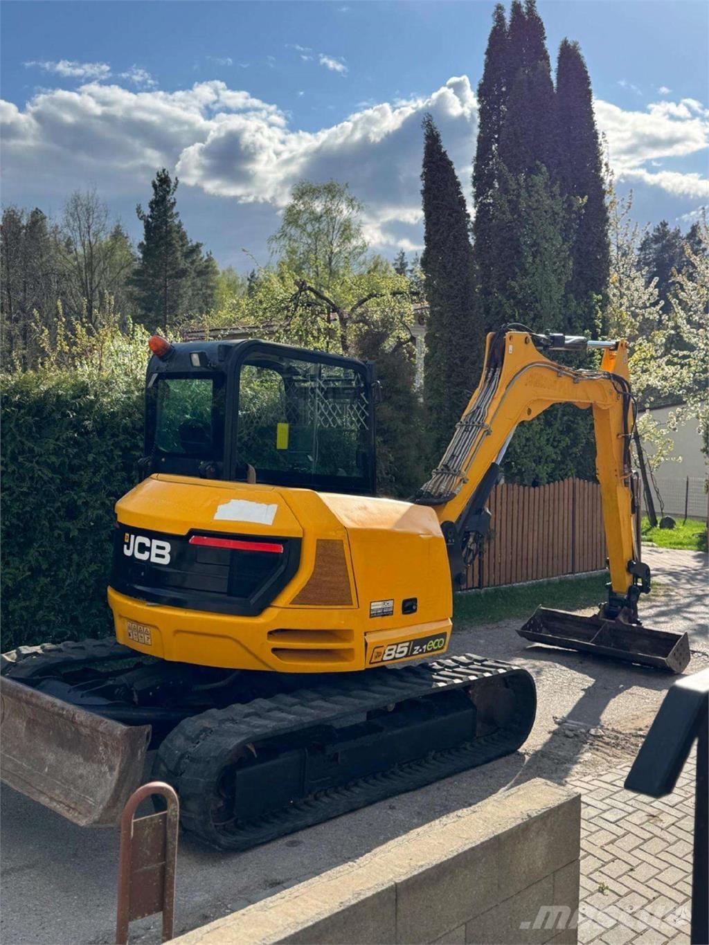 JCB 85Z-1 Escavatori cingolati