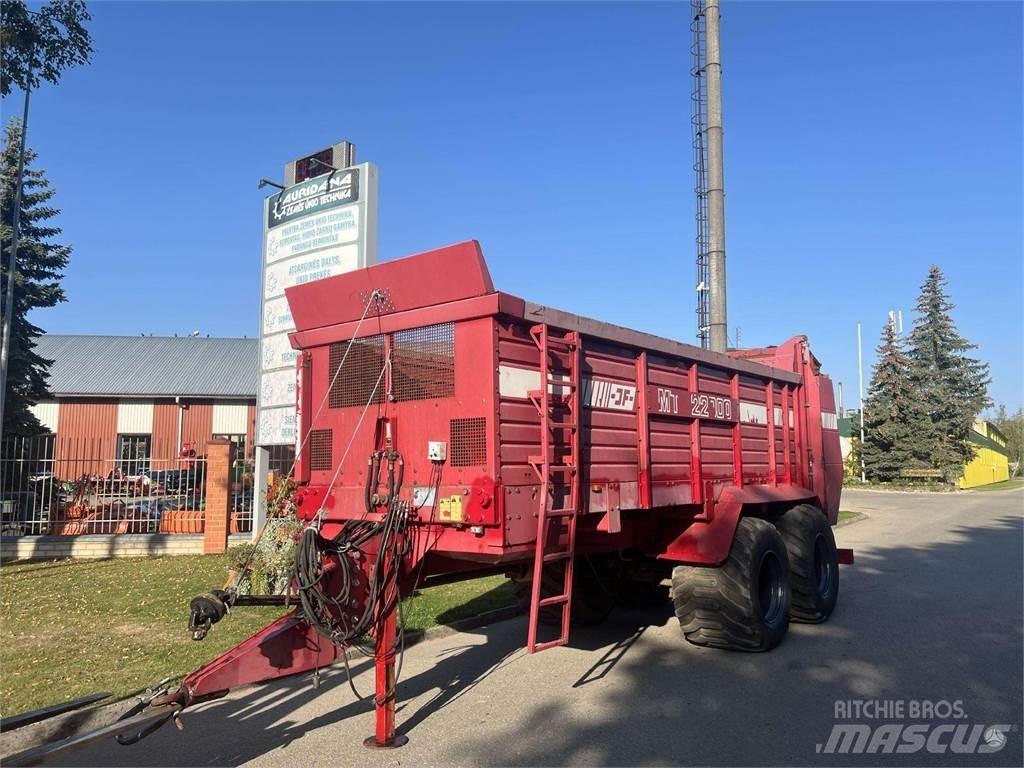 JF MT 22000 Trinciatrici, tagliatrici e srotolatrici per balle