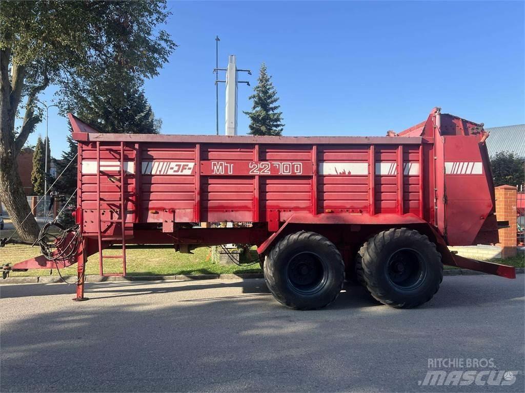 JF MT 22000 Trinciatrici, tagliatrici e srotolatrici per balle
