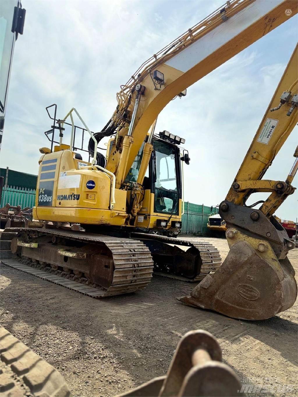 Komatsu PC138US Escavatori cingolati
