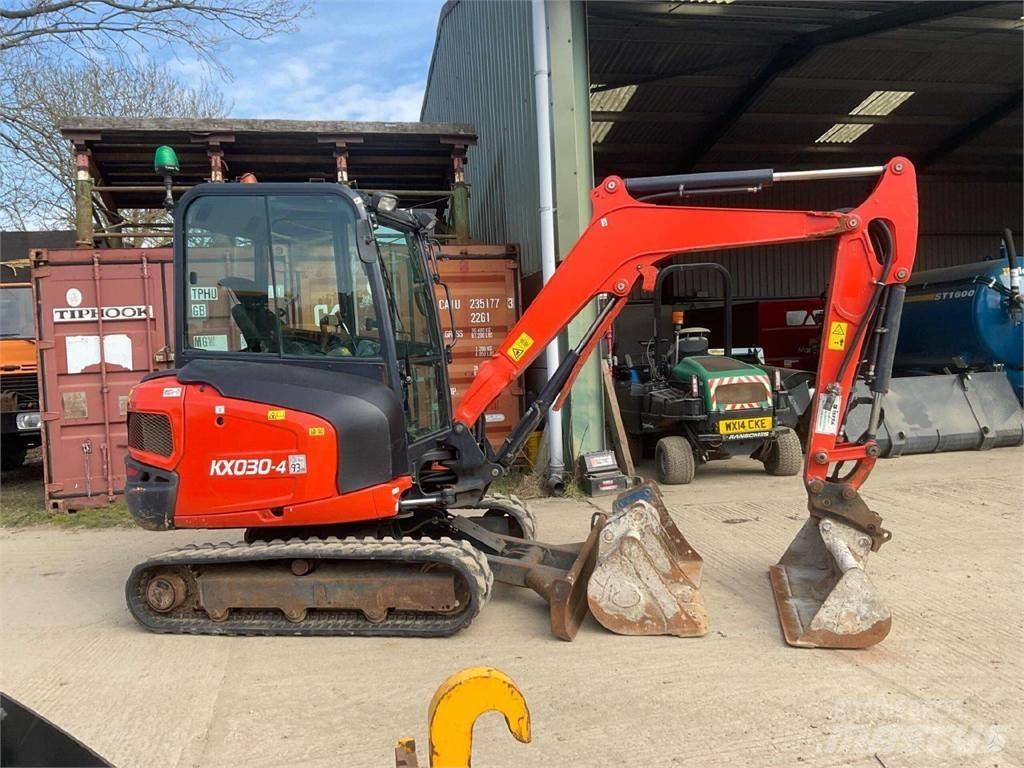 Kubota KX030-4 Miniescavatori