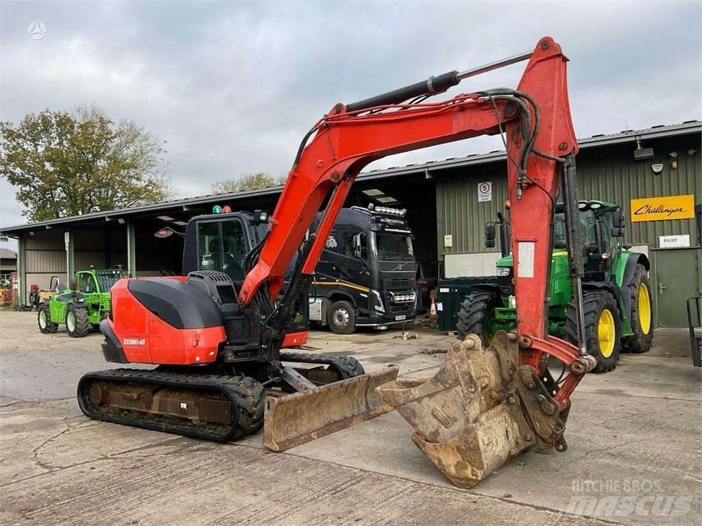 Kubota KX080-4 Escavatori cingolati
