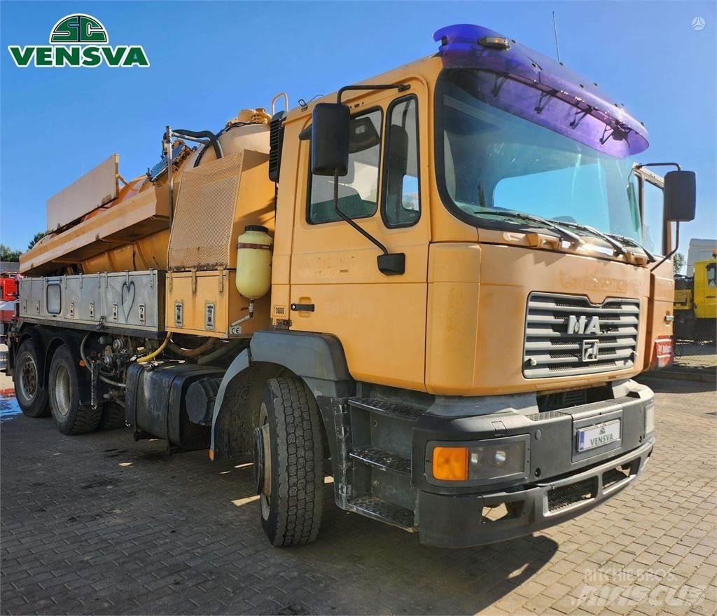 MAN FE 26T 6x2 Camion autospurgo