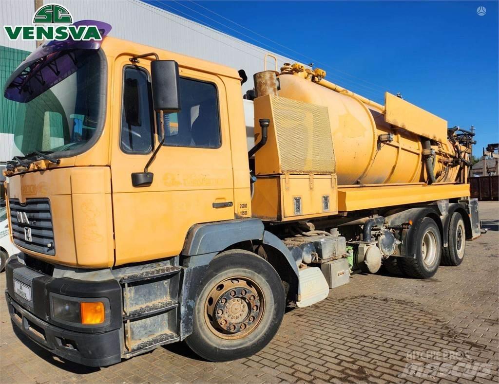 MAN FE 26T 6x2 Camion autospurgo