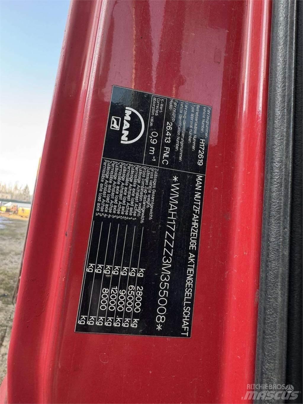 MAN TGA 26.413 Autocabinati