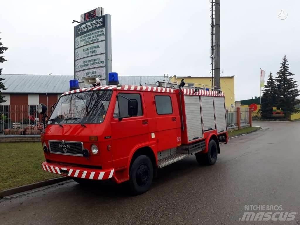 MAN VW 9136 Camion Pompieri