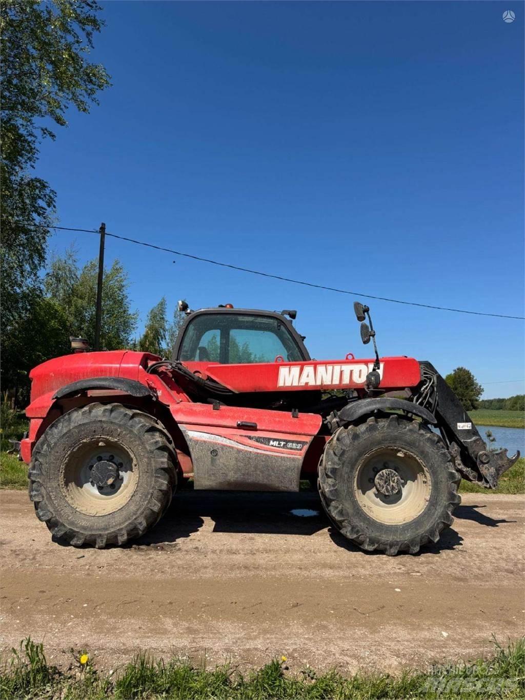 Manitou MLT629 Pale frontali e scavatori