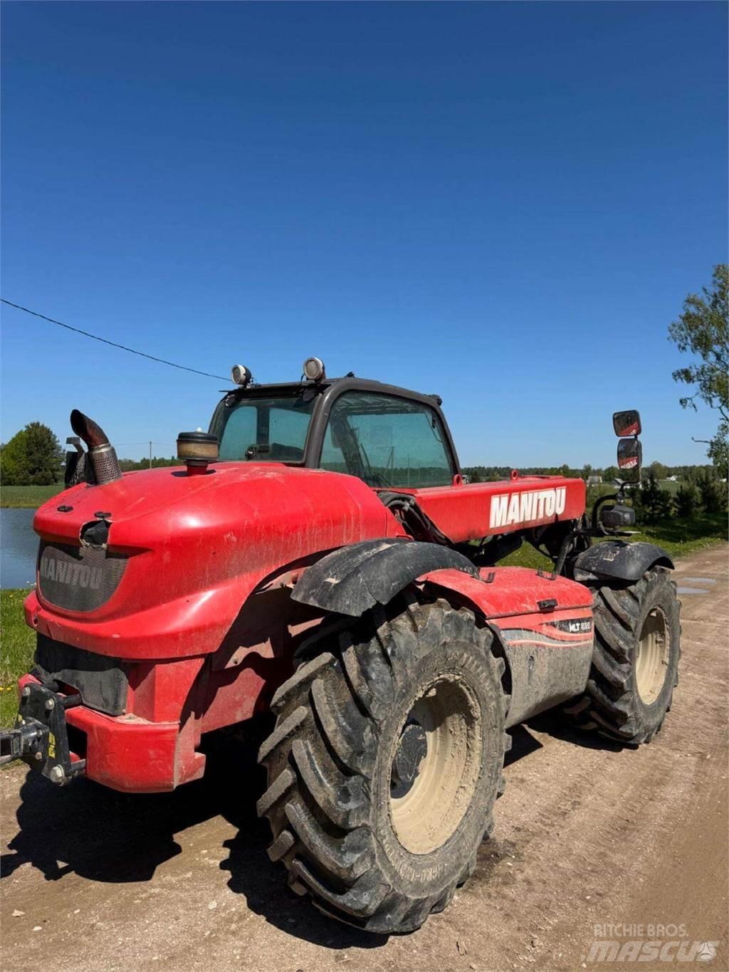 Manitou MLT629 Pale frontali e scavatori