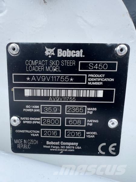 Bobcat S 450 Mini pale