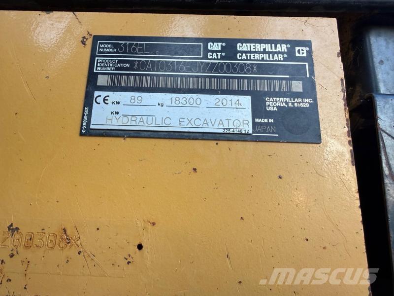 CAT 316E Escavatori cingolati