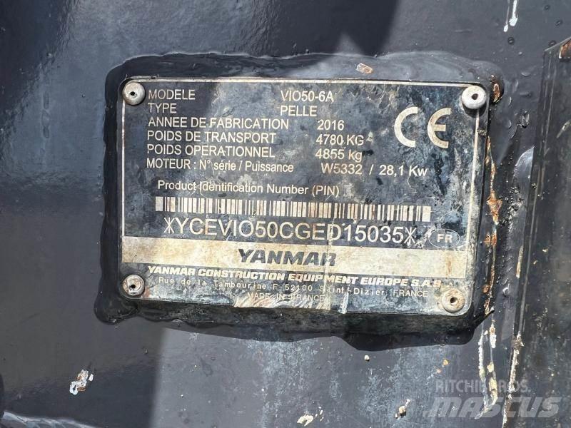 Yanmar ViO50 Miniescavatori