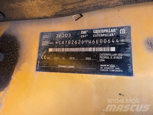 CAT 262D3 Mini Pale Gommate
