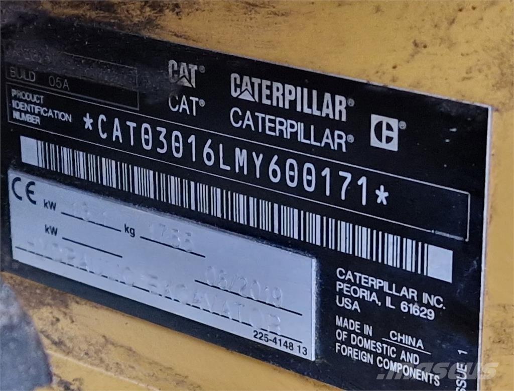 CAT 301.6 Miniescavatori