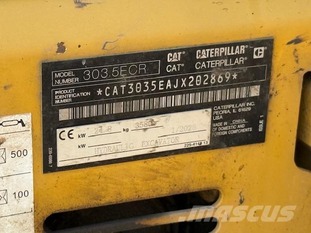 CAT 303.5ECR Miniescavatori