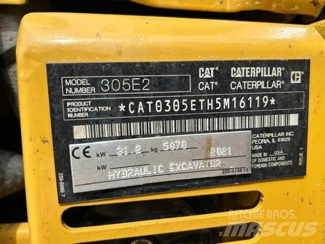 CAT 305CR Miniescavatori