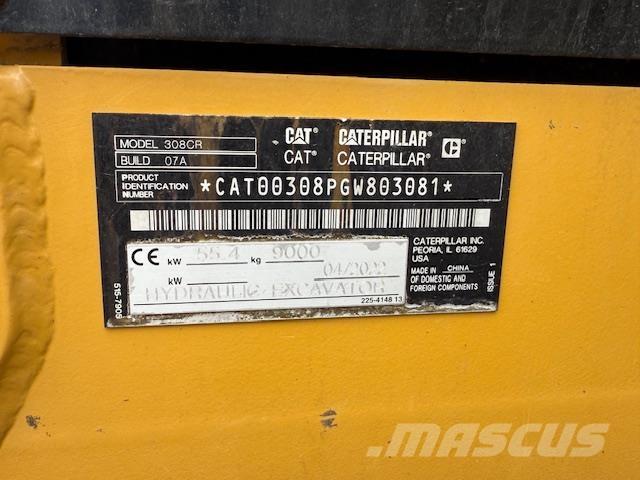 CAT 308-07 Miniescavatori