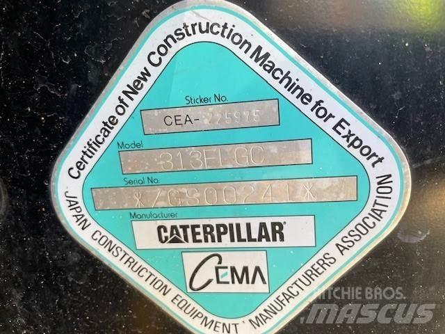 CAT 313 FL GC Escavatori cingolati