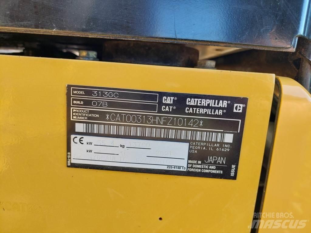 CAT 313GC Escavatori cingolati